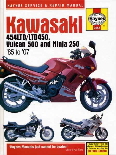Kawasaki 454 Vulcan 500 Ninja 2