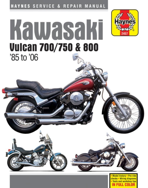 Kawasaki Vulcan 700 750 800 85 06 By Haynes Publishi