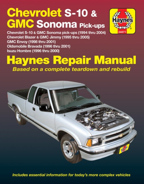 Chevy S10 Gmc Sonoma Pick Ups
