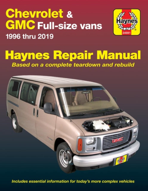 Chevrolet & Gmc Full Sized Vans 96-19