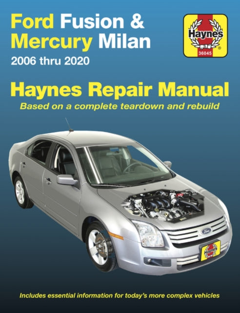 Ford Fusion Mercury Milan 06-20