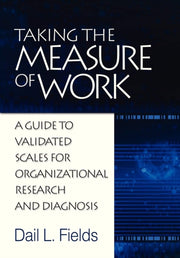 Taking The Measure Of Work: A Guide To V