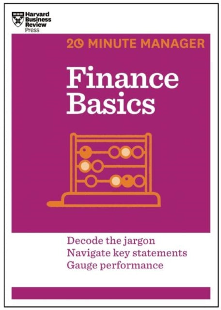 Finance Basics 20minute Manager Series By Harvard Business Rev