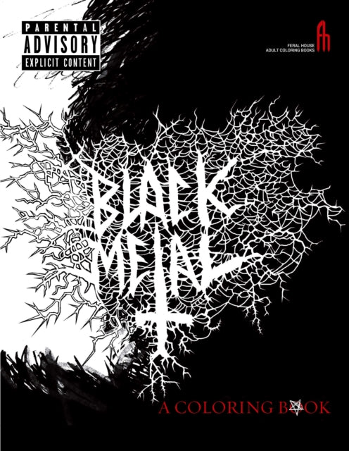 Black Metal Colouring Book