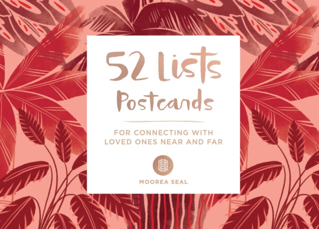 52 Lists Postcards By Seal,moorea