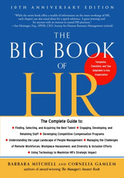 Big Book Of Hr 10th Anniversary Edition By Mitchell, Barbara