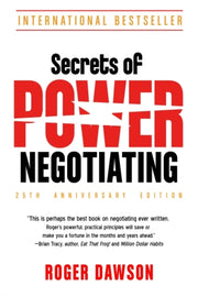 Secrets Of Power Negotiating 25th Annive