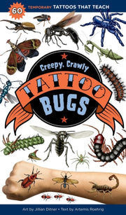Creepy Crawly Tattoo Bugs