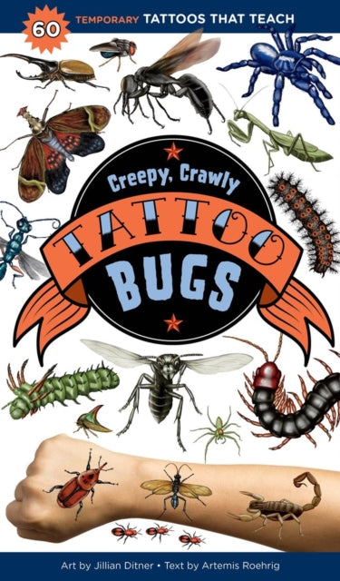 Creepy Crawly Tattoo Bugs