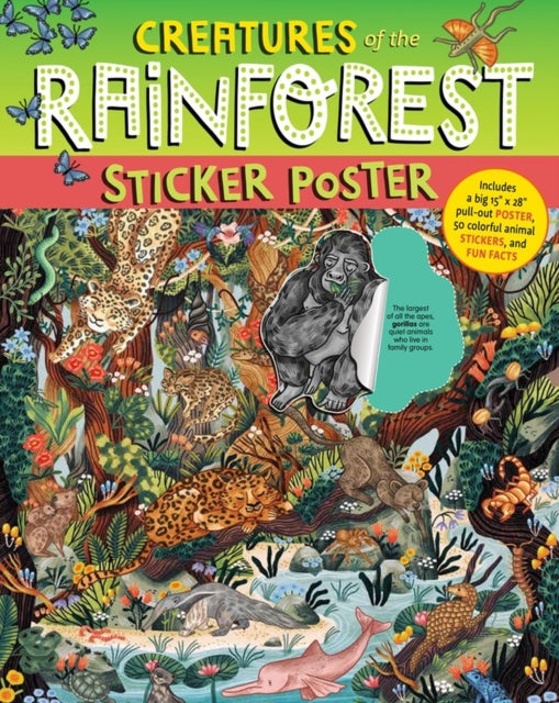 Creatures Of The Rainforest Sticker Post