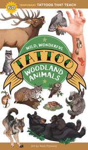 Wild Wonderful Tattoo Woodland Animals By Editors Of Storey Pu