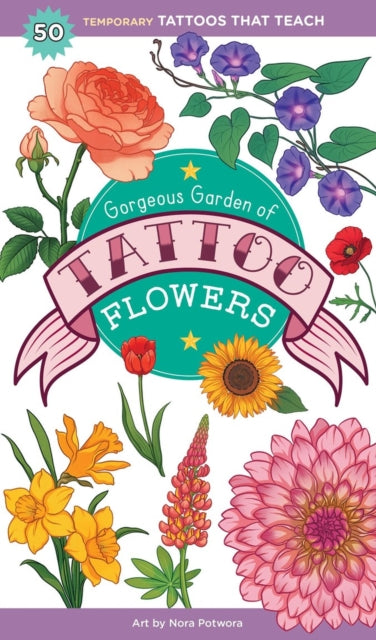 Gorgeous Garden Of Tattoo Flowers