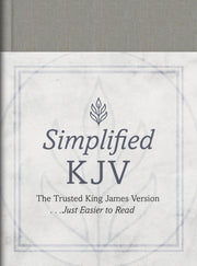 Barbour Simplified Kjv Pewter Branch