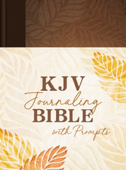 Kjv Journaling Bible With Prompts Copper