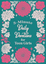 3minute Daily Devotions For Teen Girls By Compiled By Barbour