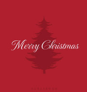Merry Christmas: Hardcover Guest Book Fo