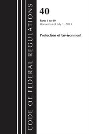 Code Of Federal Regulations Title 40 P