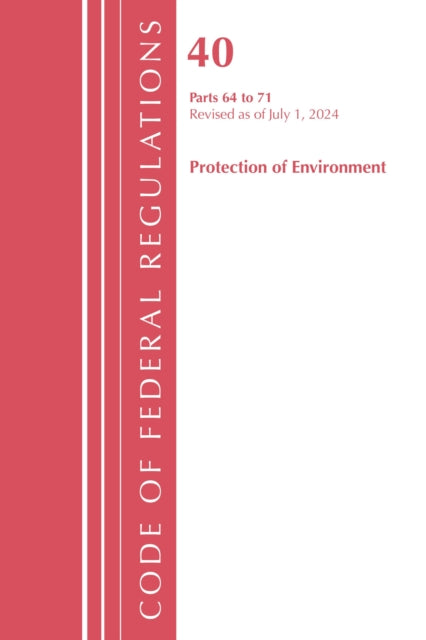 Code Of Federal Regulations Title 40 P