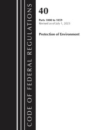 Code Of Federal Regulations Title 40 P