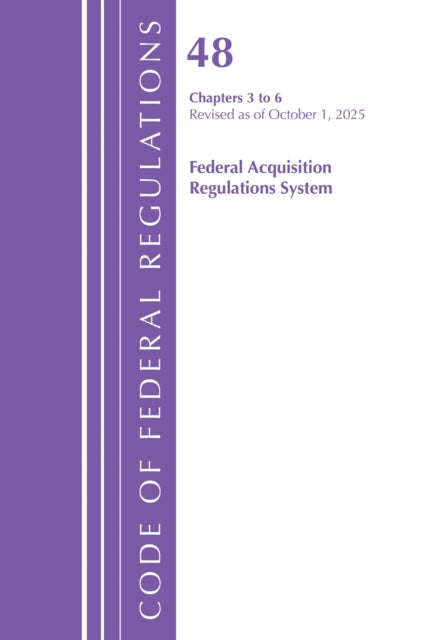 Code Of Federal Regulations Title 48 F
