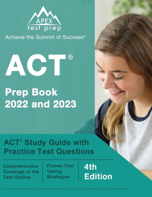 Act Prep Book 2022 And 2023: Act Study G