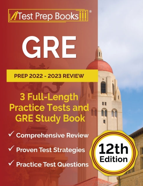 Gre Prep 2022 - 2023 Review: 3 Full-leng