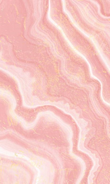 Pink Agate Blank Lined Journal