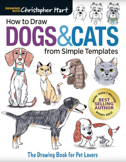 How To Draw Dogs & Cats/simple Templates