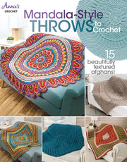 Mandalastyle Throws To Crochet By Crochet,annie's