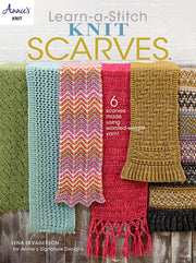 Learnastitch Knit Scarves