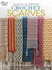 Learnastitch Crochet Scarves