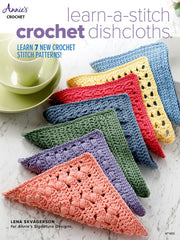 Learnastitch Crochet Dishcloths