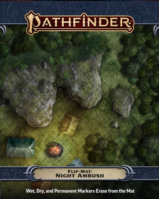 Pathfinder Flipmat Night Ambush By Engle, Jason
