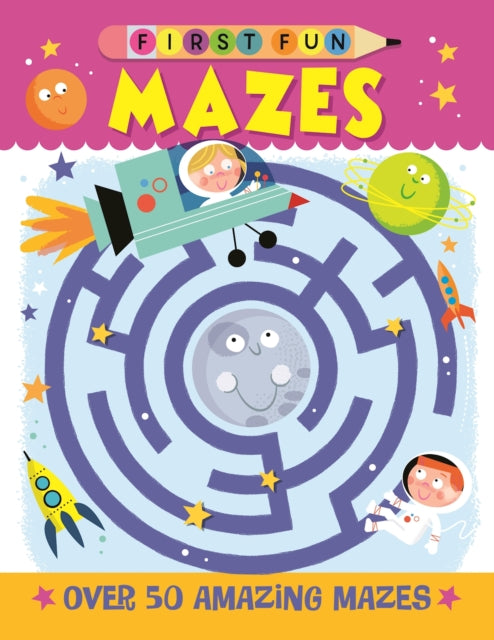 First Fun Mazes By Miller, Edward