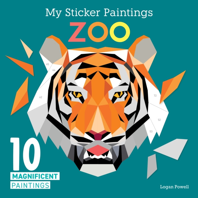 My Sticker Paintings Zoo By Powell Logan