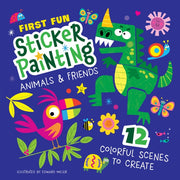 First Fun Sticker Painting Animals