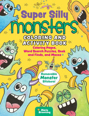 Super Silly Monsters Coloring Activity