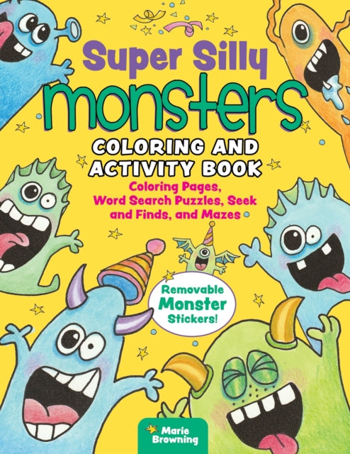 Super Silly Monsters Coloring Activity