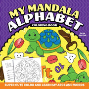 Mandala Alphabet Coloring Book