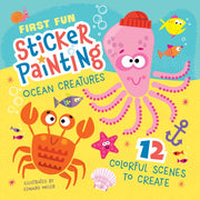 First Fun Sticker Painting Ocean Creatur