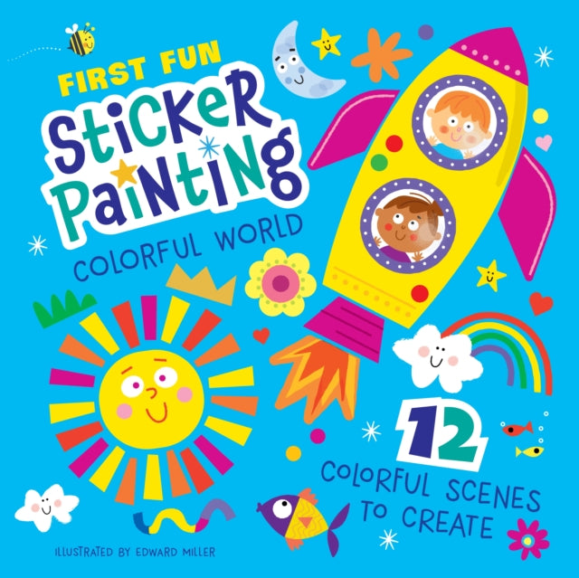 First Fun Sticker Painting Colorful Worl