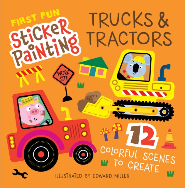 First Fun Sticker/trucks & Tractors