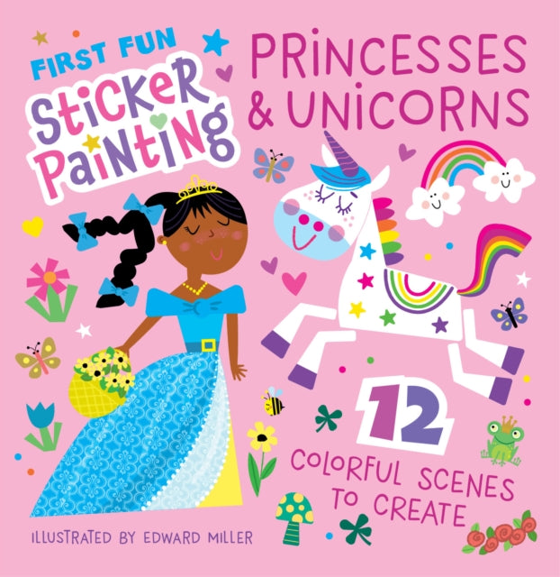 First Fun Sticker Painting Princesses &
