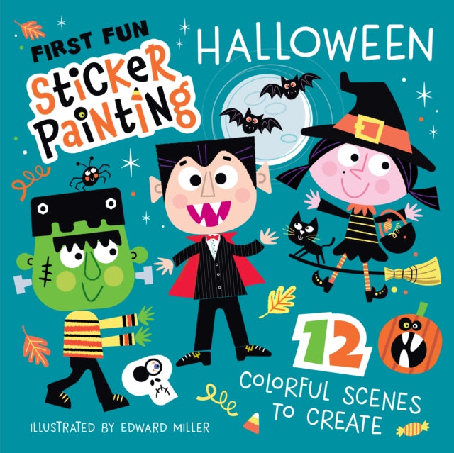 First Fun Sticker Painting Halloween
