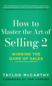 How To Master The Art Of Selling 2 By Mccarthy, Taylor