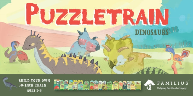 Puzzletrain Dinosaurs 26 Piece Puz