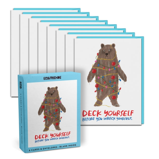 Em & Friends Deck Yourself Greeting Card