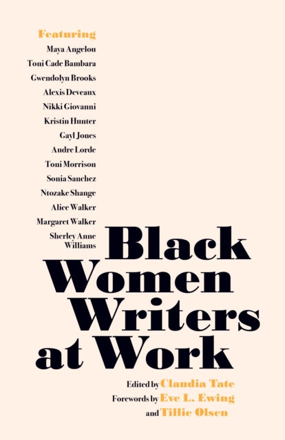 Black Women Writers At Work