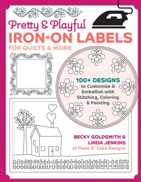 Pretty & Playful Ironon Labels For Quilt