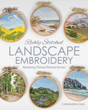 Richly Stitched Landscape Embroidery By Dias, Cassandra